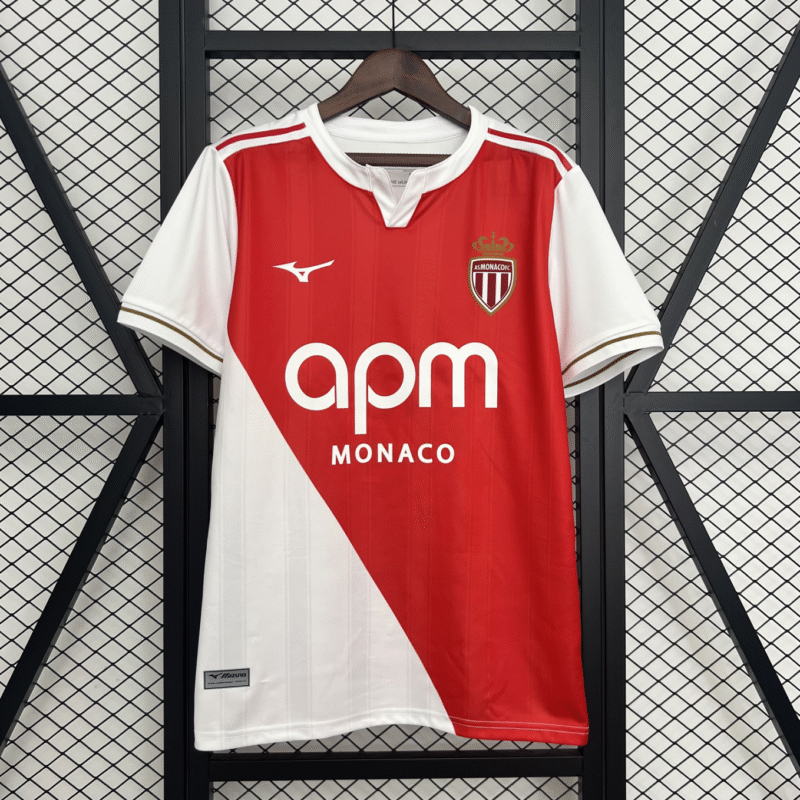 AS Monaco 2025/26 Home Kit