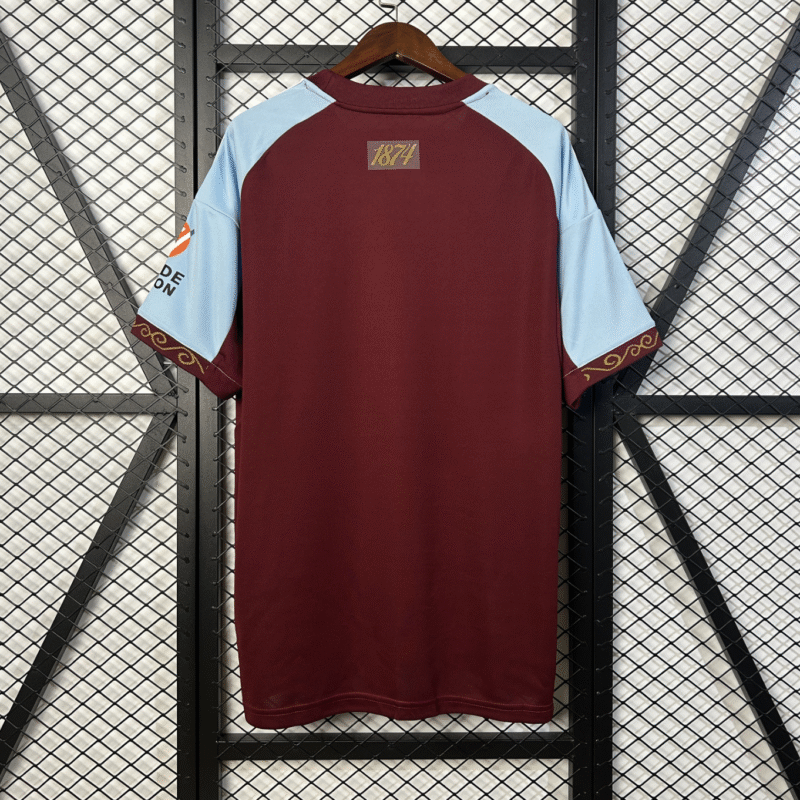 Aston Villa 2025/26 Home Kit - Image 3