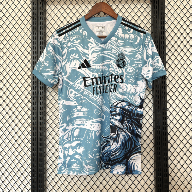 Real Madrid 2025/26 Special Edition Viking Blue Kit