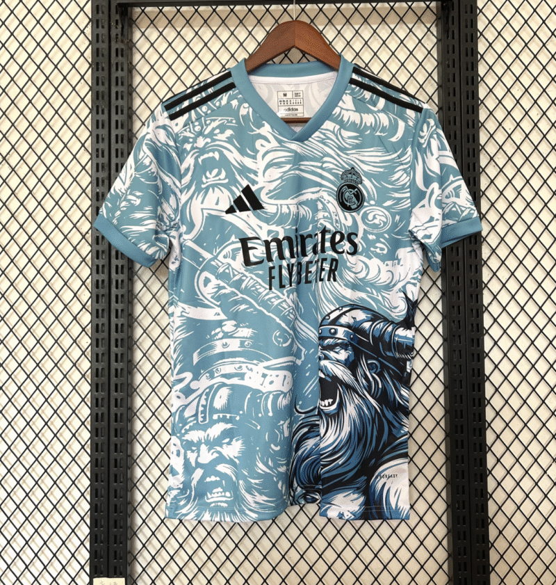 Real Madrid 2025/26 Special Edition Viking Blue Kit